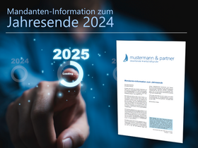 Mandanten-Information zum Jahresende 2024